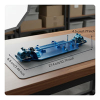 1/12 Scale Car Drivetrain Kit Stable Base Metal RC Car Chassis Kit Modular Design Hobby Part for DIY Enthusiasts