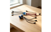 Brushless Motor with 2two to Three S Brushless Motor with Speed Controller 6V 2A BEC Power System for Rock Crawling