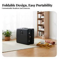 Portable Massage Table Heavy Duty Folding Spa Bed Dense Foam Padding Foldable Spa Bed for Estheticians, Physical Therapists, Medical Office, Travel