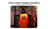 illuminated Hanging specter Luminous specterShaped Light set Outdoor Use Halloween decoration for Party Hosts, residents, spooky attraction, Garden, Indoors