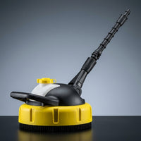 Patio Cleaner and Surface Cleaner for Pressure Washer, Versatile Cleaning Brush with Soap Dispenser, 3-Wheel Floor Brush and Deck Cleaner