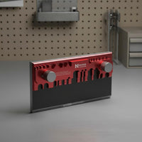 Etched Parts Bending Tool Multi-Angle Folding Photo-Etch Bender Aluminum Alloy Precision Bending Vise for Craftspeople, Hobbyists