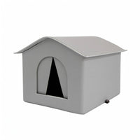 Outdoor Cat House Water-Resistant Cat Shelter Windproof for Garden