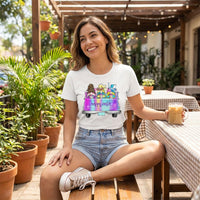 Easter T-Shirt Print Round Neck Shirt Casual Loose Shirt for Woman
