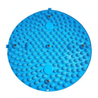 Acupressure Foot Mat Raised Nodes Foot Acupressure Mat Pressure Point Pad TPR Wellness Equipment Round