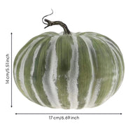Faux Pumpkin Autumn Decorative Pumpkin Brushed Ornament for Halloween