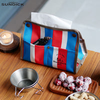 Portable Tissue Holder and Storage Bag for Outdoor Camping