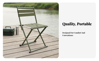 Large Size X-shaped frame Folding Stool High Weight Capacity Portable Furniture Quick Setup Outdoor Gear sturdy Construction for Seniors, Fishermen, Fishing, Home Use, Camping, Outdoor meals
