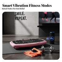 Shaking Base Exercise Machine Music Speaker Whole Body Vibration Machine Adjustable Speed Vibrating Fitness Stand for Men, Indoor, Office