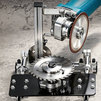 Saw Grinding Machine Bracket Stable Angle Stand with Sliding Assembly Quick Angle Stand for Hobbyists