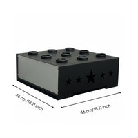 9 slot Barbell Rack Stable Bar Storage Rack Easy to Assemble Vertical Barbell Holder for Home Gym Users, Fitness Trainers