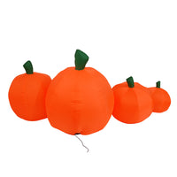 Cross-Border Exclusive Halloween Pumpkin Air Model 2.3m 7 Pumpkins and Ghosts Halloween Decoration Ghost Festival Inflatable Air Model UK Standard