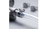 2 Pieces Transparent Brake Bleeder Hose Kit Flexible Brake Bleeder Hose with Check Valve Leak-Proof Long-Lasting for Garage