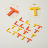 12 Pieces Pickleball Court Markers Flat Marker Pieces Temporary for Teachers