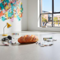 Realistic French Bread Shaped Cushion Creative Design  Cozy  Material Realistic Cushion for Culinary Enthusiasts