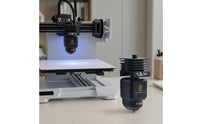 Hotend with Hardened Steel Nozzle High-Temperature Hotend Kit Clog-Resistant Print Head Block for Makers