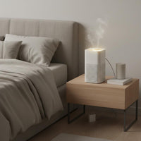 Odor Eliminator Desktop Air Purifier HEPA Filter USB Air Purifier Function Aroma Dispenser Compact Size for Office, Bedroom, Car