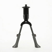 Double-Leg Bike Kickstand Heavy-Duty Center-Mount Bike Kickstand Stand Stable Metal for Cyclists, Commuting, Touring