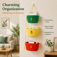 hanging storage baskets