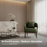 FloralShaped rotating Chair Modern Design Indoor Furniture Comfortable Seating High-Resilience Foam pad for homeowners, Office