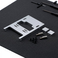 RC Servo Mount Bracket Precision-Machined Servo Compartment Bracket Metal for Hobbyists, Model Conversion, Custom Repair