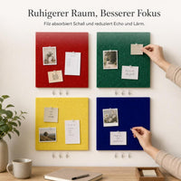 Dopamine Felt Board Wall Decor with Adhesive and Pushpins, Nordic Style Photo Display & Message Board
