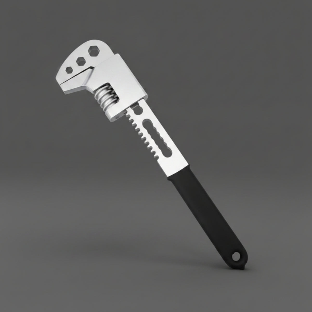Heavy-Duty F-Shaped Adjustable Wrench Effortless Adjustment F Type Wrench High Force Wide Jaw Spanner Non-Slip Comfort Grip for Mechanics, Maintenance Workers, Plumbers, Automotive Repair, Workshop, Garage