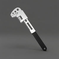 Heavy-Duty F-Shaped Adjustable Wrench Effortless Adjustment F Type Wrench High Force Wide Jaw Spanner Non-Slip Comfort Grip for Mechanics, Maintenance Workers, Plumbers, Automotive Repair, Workshop, Garage