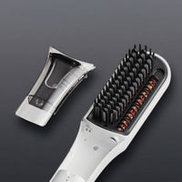 Straightening Brush with Spray Reservoir Swivel Cord Heated Styling Comb for Home