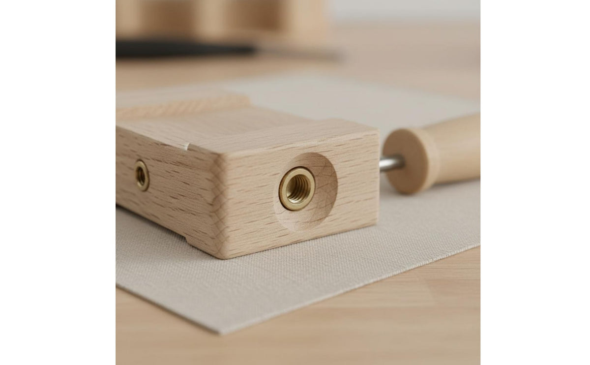 violas Bridge Fitting Tool Wooden Construction Violin Bridge Fitting Tool for Luthiers
