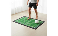 Ball Control Practice Mat Wear-Resistant Soccer Footwork Mat Easy to Clean Training Gear for Kids