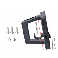 Folding Bike Front Carrier Block Lightweight Design Snout Mount Telescopic Latch Bike Bag Mounting Bracket for Cyclists