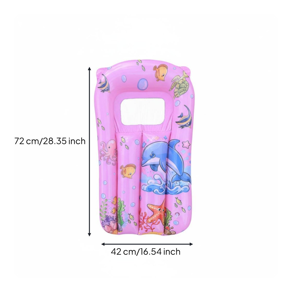 Long-Lasting Inflatable Surfboard Easy to Inflate Inflatable Wave-Riding Board Bright Colorful Design for Beginners, Beach