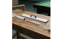 Cleans Edges and Corners Pool Table Felt Cleaner Long-Lasting Aluminum Alloy Billiard Table Cloth Brush Anti-Static Wide Felt Cleaning Tool Restores Color for Pubs