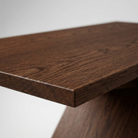 Z-Shaped Side Table Living Room, Small Apartment End Table Narrow, Nordic Minimalist Furniture, Home Decor Accent Table Storage