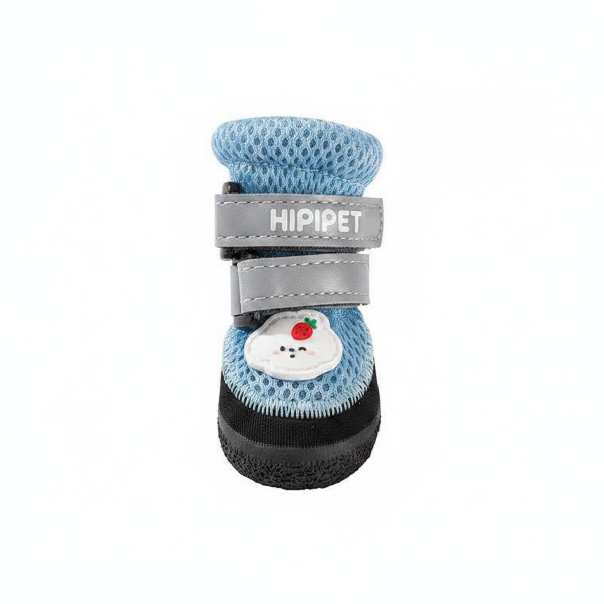 4 Pieces Rubber Sole Dog Boots Soft Pet Accessory for Rainy Days, Small Dogs