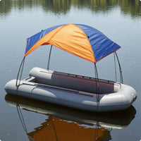 Inflatable Boat Lightweight Canopy Frame Wind Resistant Watercraft Shade for Boating