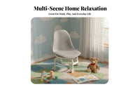Transparent structure paded Caster Stool Easy to Clean Padded Work stool rollers Quiet Casters Mobile Seating Ergonomic Design for Homemakers, Mechanics, Playroom, Floor Cleaning, Living Room, Salon