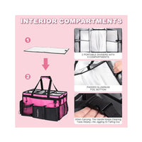 Wearable Extra-Large Cleaning Storage Bag with Adjustable Shoulder Strap