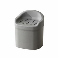 Stable & Sturdy Elderly Shower Chair With Drainage Holes Elderly Bath Chair Easy to Clean Expanded Polypropylene Bathroom Stool Tool-Complimentary Assembly for Disabled