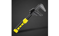 High Hardness F-Style Wrench Industrial Grade Heavy Duty Valve Wrench Non-Slip Grip Spanner Ergonomic Handle for Professionals, Construction
