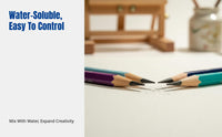 Break-Resistant Soft Charcoal Art Tool, Easy to Sharpen, Drawing, Multiple Hardness Options