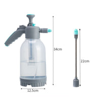 Pressurized Handheld Pump Sprayer Adjustable Manual Pressure Sprayer Compact Pump Spray Bottle Portable for Gardeners, Homeowners, Gardening, Cleaning, Indoor Plants