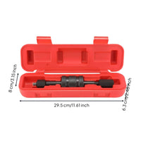 Knurled Fuel Injector Removal Tool Professional Fuel Injector Puller Manual Portable for Garage