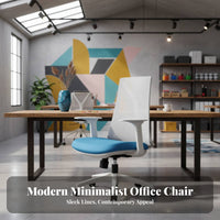 Ergonomic Mesh Rotating Chair Assist Office Furniture Reclining Function Computer Seat for Home Workers, Students, Study Room, Reception Area