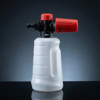Spray Bottle for Car Cleaning and Detailing, Foam Sprayer for Car Washing with Foam Lance, 700ml Reinforced Nylon Dispenser Bottle, Green Nozzle
