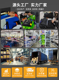 Foldable Wheeled Sports Equipment Bag with Trolley Handle