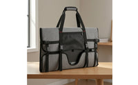 Display Carrying Bag Portable Display Carrying Case Padded with Pockets for Participants