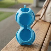 Silicone Golf Ball Holder Portable Double Golf Ball Holder Sports Accessory Easy to Clean Tear-Resistant for Golfers