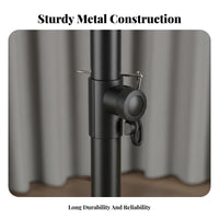 Adjustable Height Speaker Stand Heavy Duty Steel Construction Adjustable Studio Speaker Stand Stable Base Surround Sound Speaker Holder for DJs